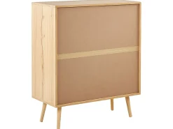 Cassettiera 4 cassetti PEROTE Rattan Marrone chiaro
