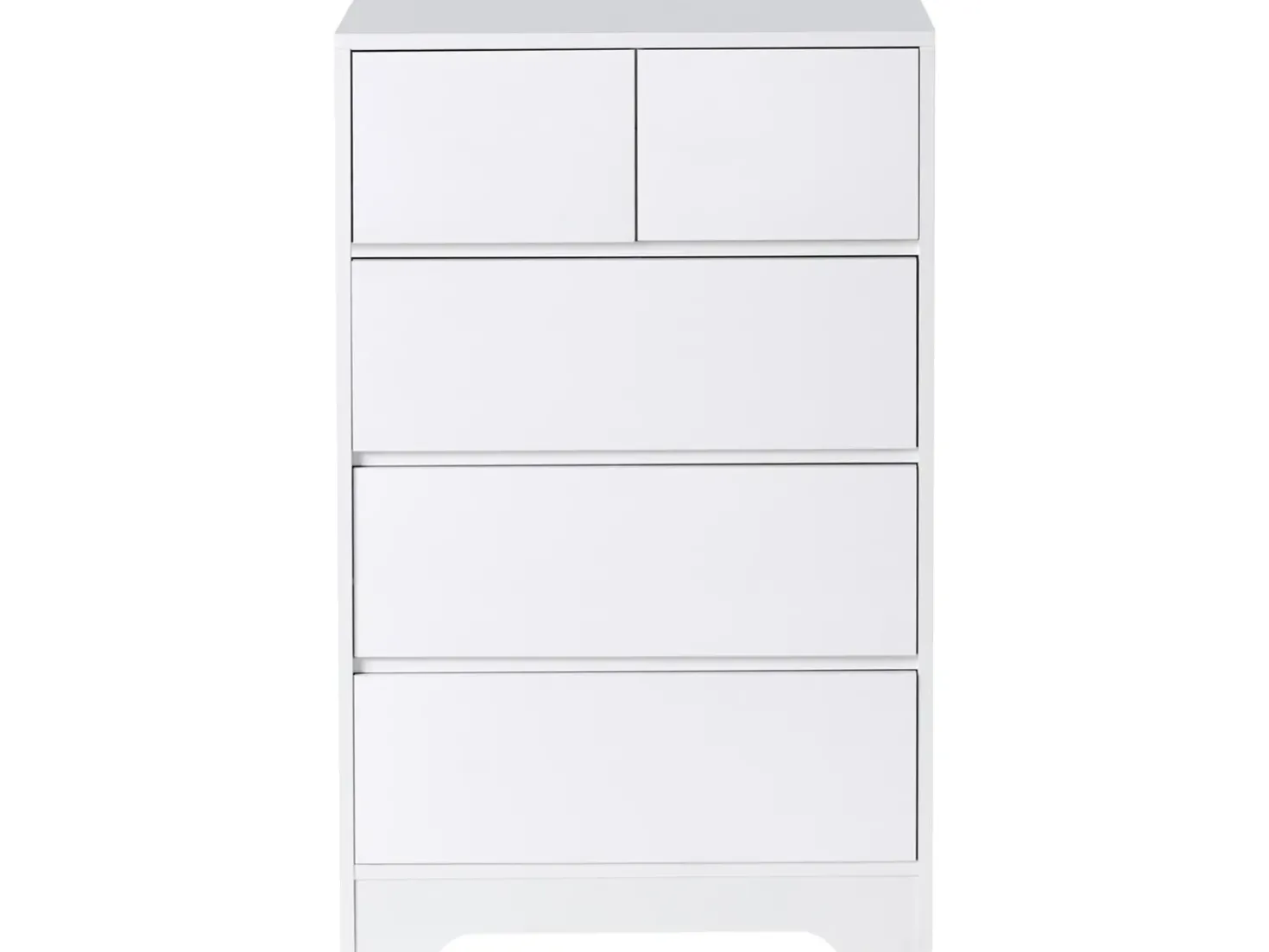 Cassettiera a 5 cassetti ALBERTA Bianco