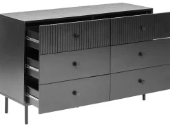 Cassettiera a 6 cassetti COVENTRY Nero