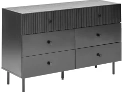 Cassettiera a 6 cassetti COVENTRY Nero