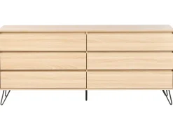 Cassettiera a 6 cassetti CARDIGAN Marrone chiaro
