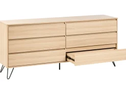 Cassettiera a 6 cassetti CARDIGAN Marrone chiaro