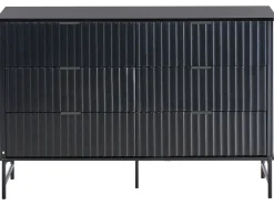 Cassettiera a 6 cassetti GLASTONBURY Nero