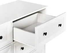 Cassettiera a 6 cassetti HAZELVALE Bianco