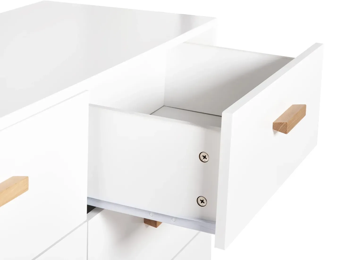 Cassettiera a 6 cassetti NEWARK Bianco
