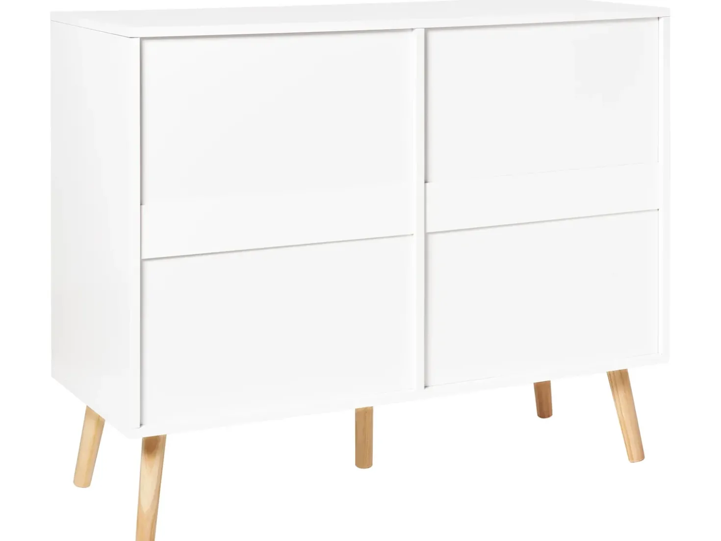 Cassettiera a 6 cassetti NEWARK Bianco