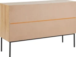 Cassettiera a 6 cassetti PASCO Marrone chiaro