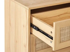 Cassettiera a 6 cassetti PEROTE Rattan Marrone chiaro
