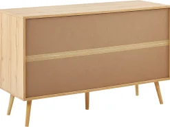 Cassettiera a 6 cassetti PEROTE Rattan Marrone chiaro