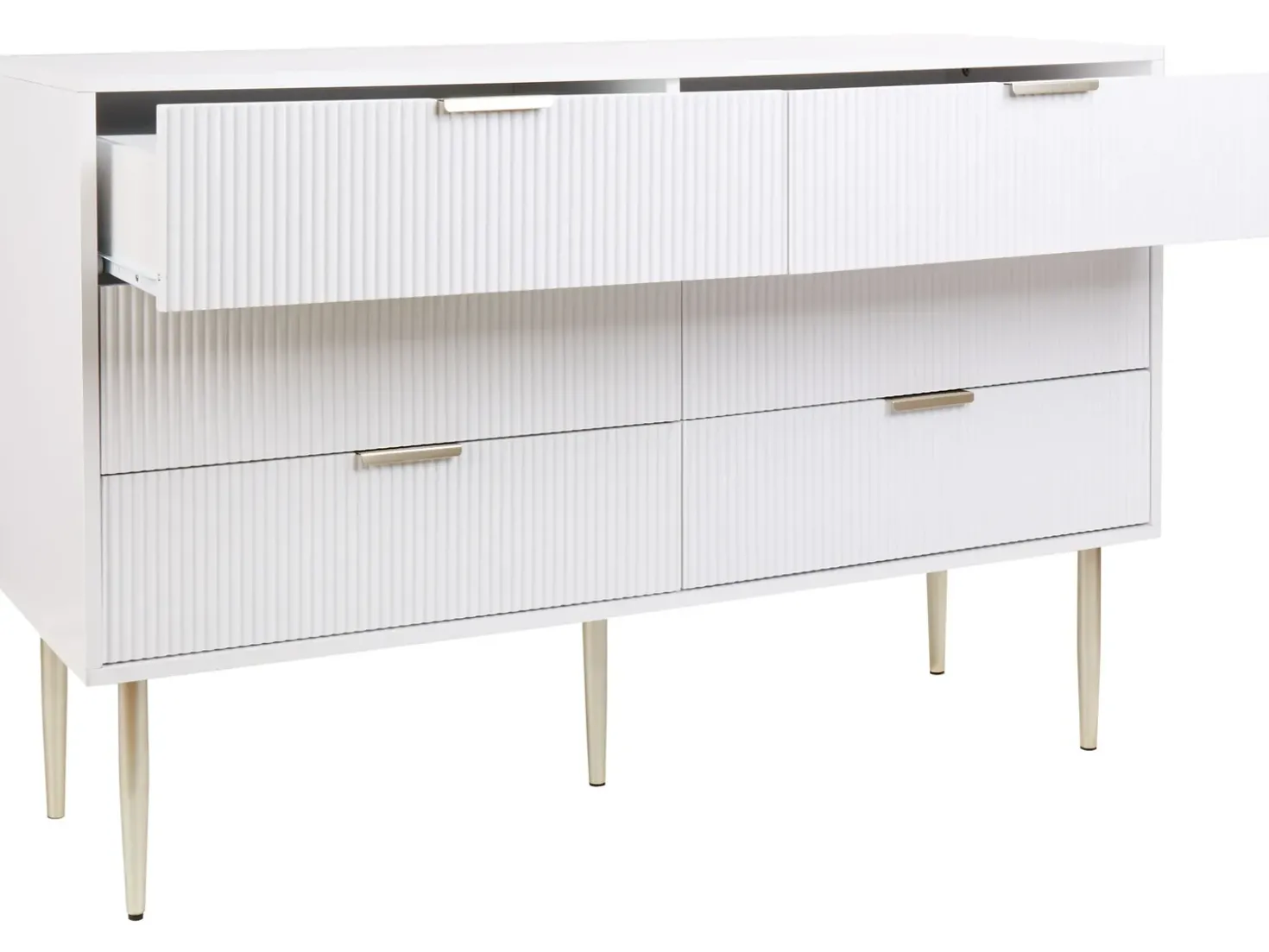 Cassettiera a 6 cassetti SOHO Bianco