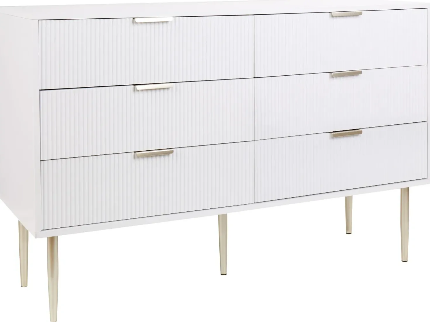 Cassettiera a 6 cassetti SOHO Bianco