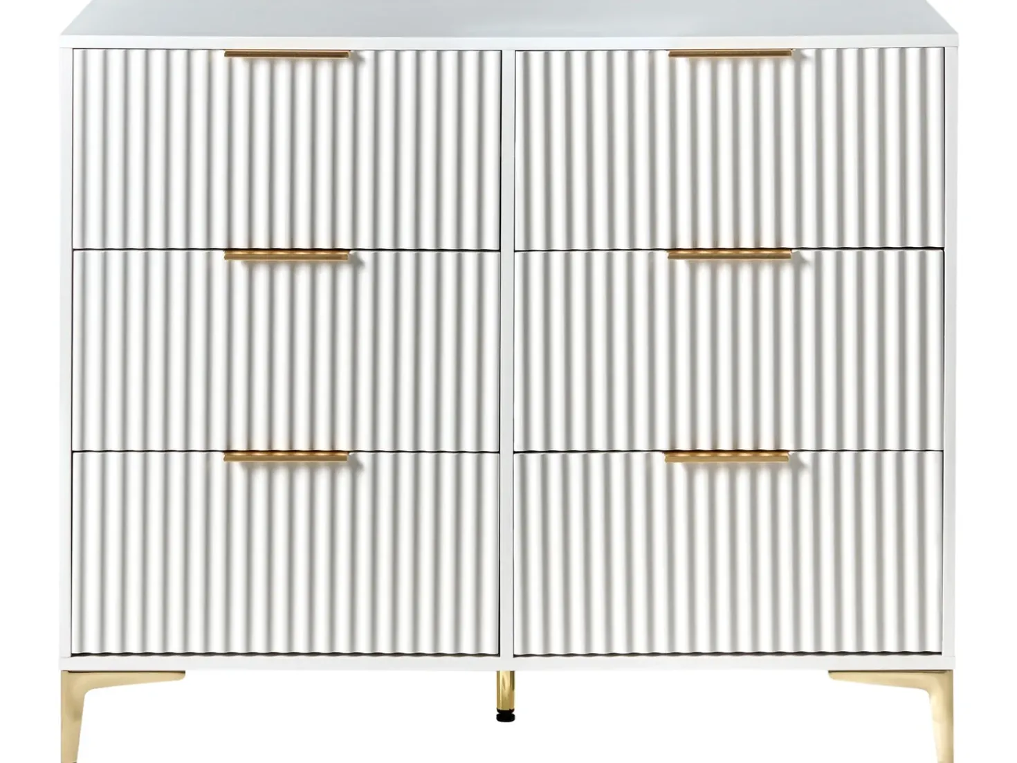 Cassettiera a 6 cassetti WALCOTT Bianco