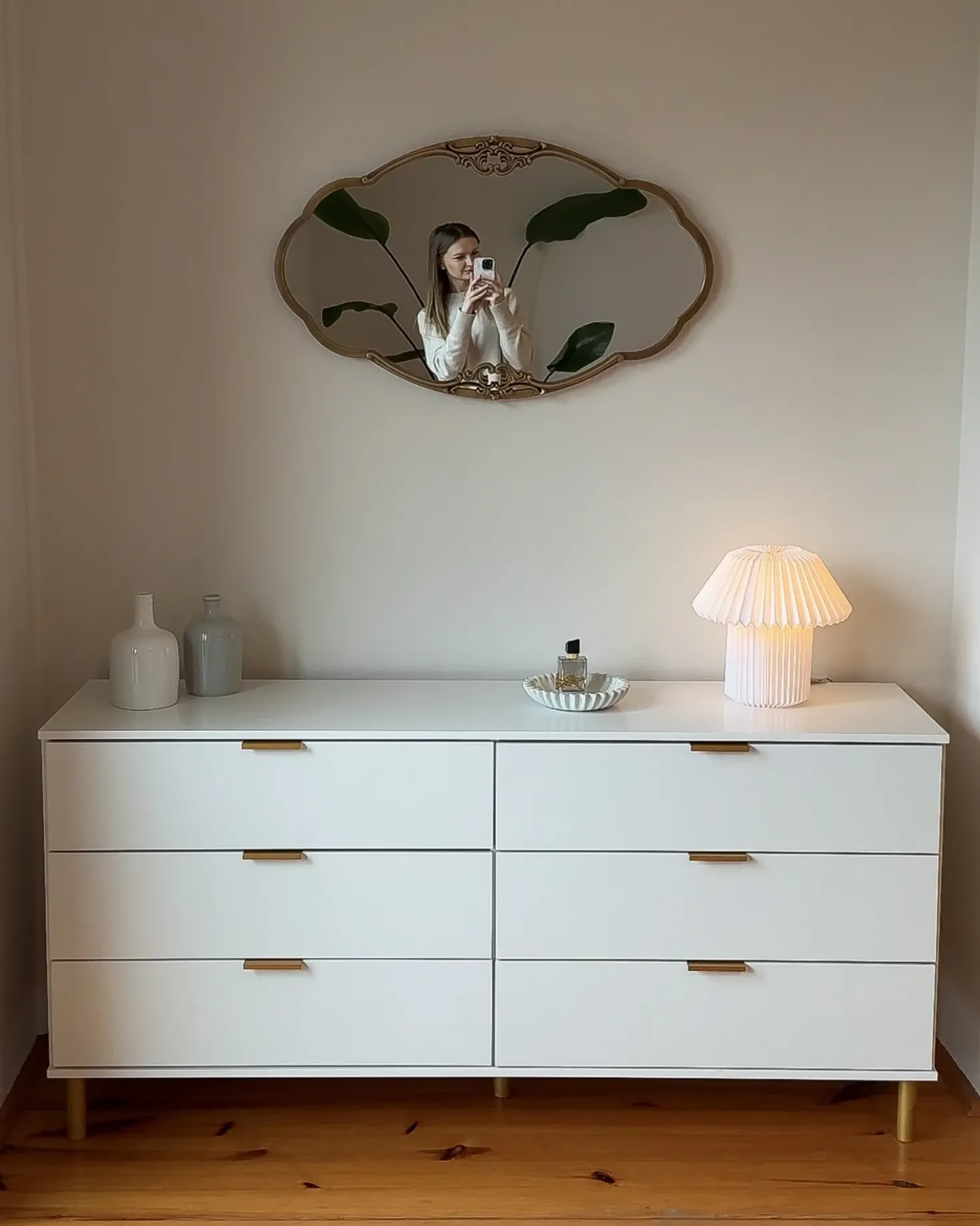 Cassettiera a 6 cassetti WALPOLE Bianco