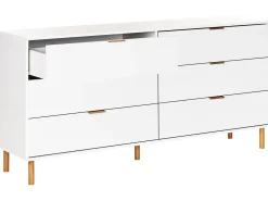 Cassettiera a 6 cassetti WALPOLE Bianco