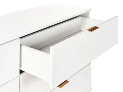 Cassettiera a 6 cassetti WALPOLE Bianco