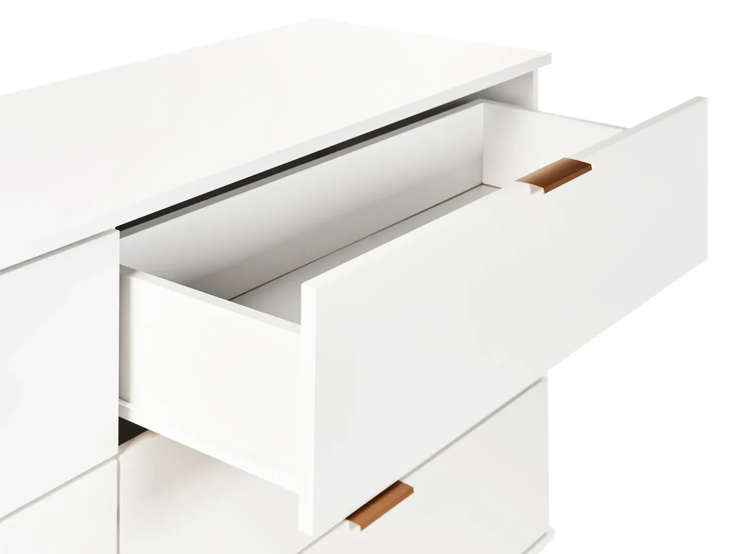 Cassettiera a 6 cassetti WALPOLE Bianco