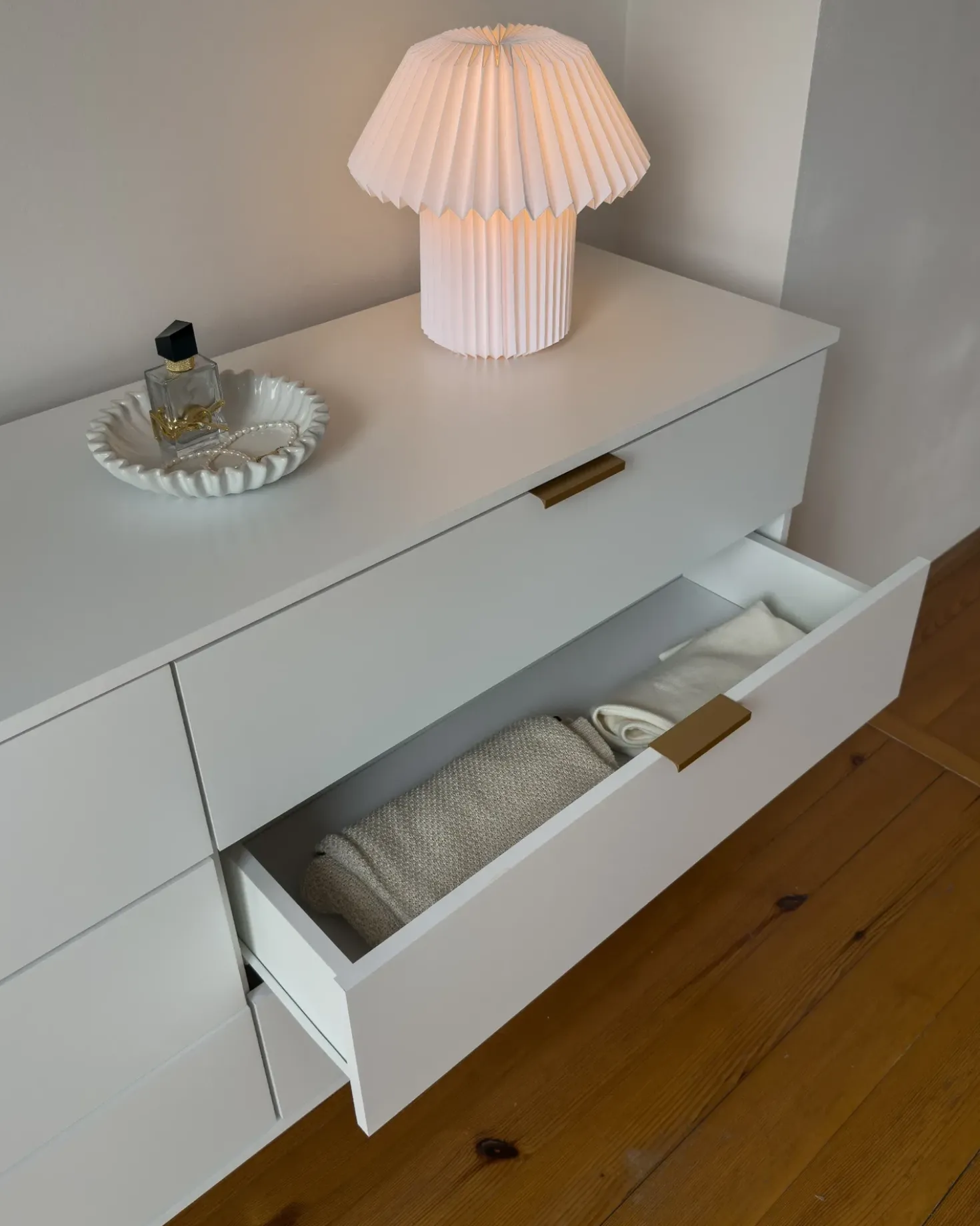 Cassettiera a 6 cassetti WALPOLE Bianco