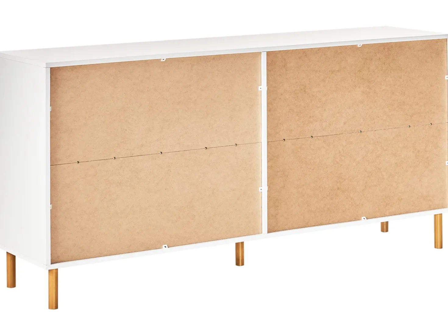 Cassettiera a 6 cassetti WALPOLE Bianco