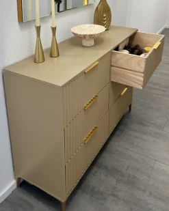 Cassettiera a 6 cassetti WALCOTT Beige