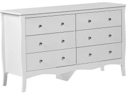 Cassettiera a 6 cassetti WINCHESTER Bianco