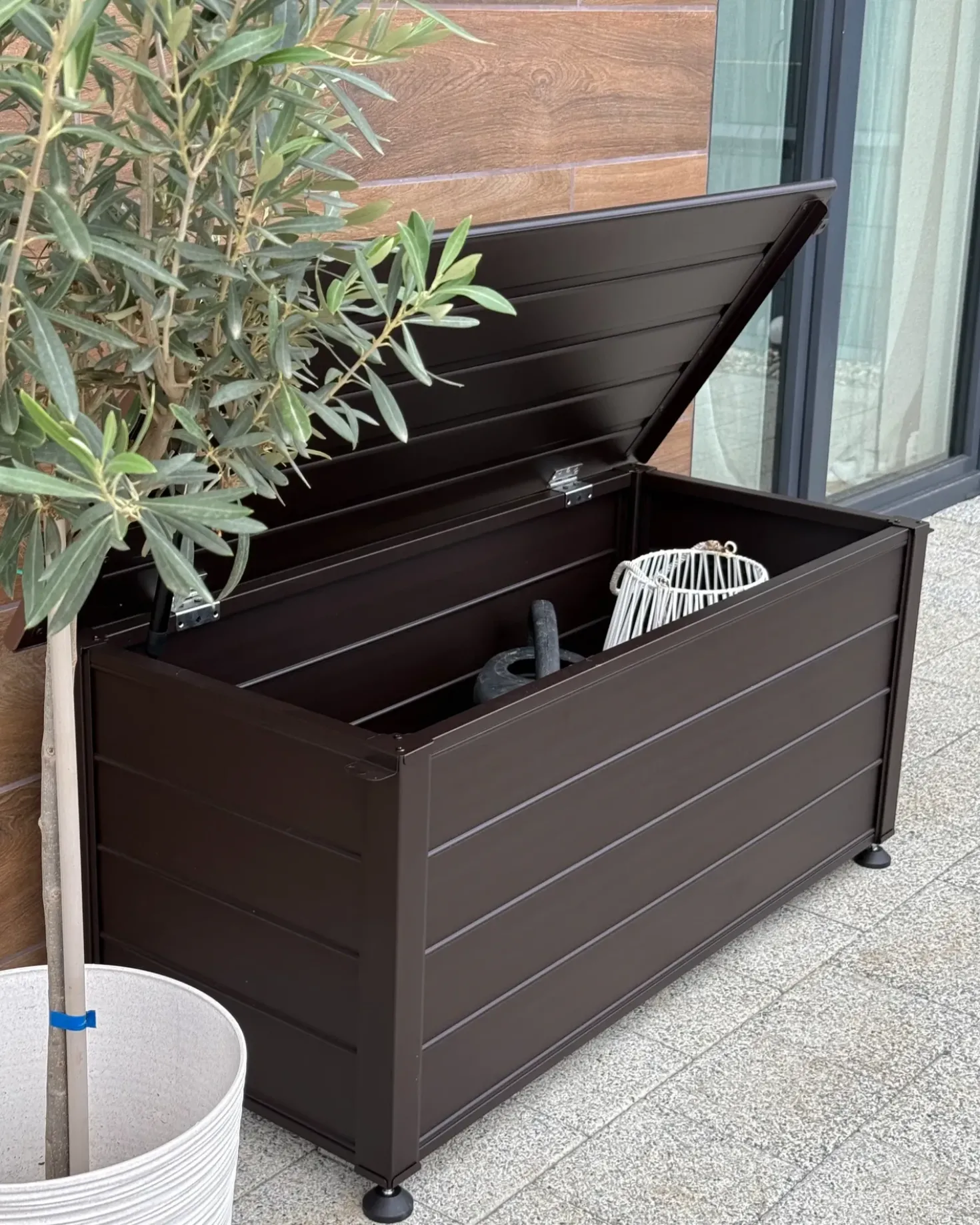 Cesta CAMPALTO 113 cm 50 cm Marrone scuro