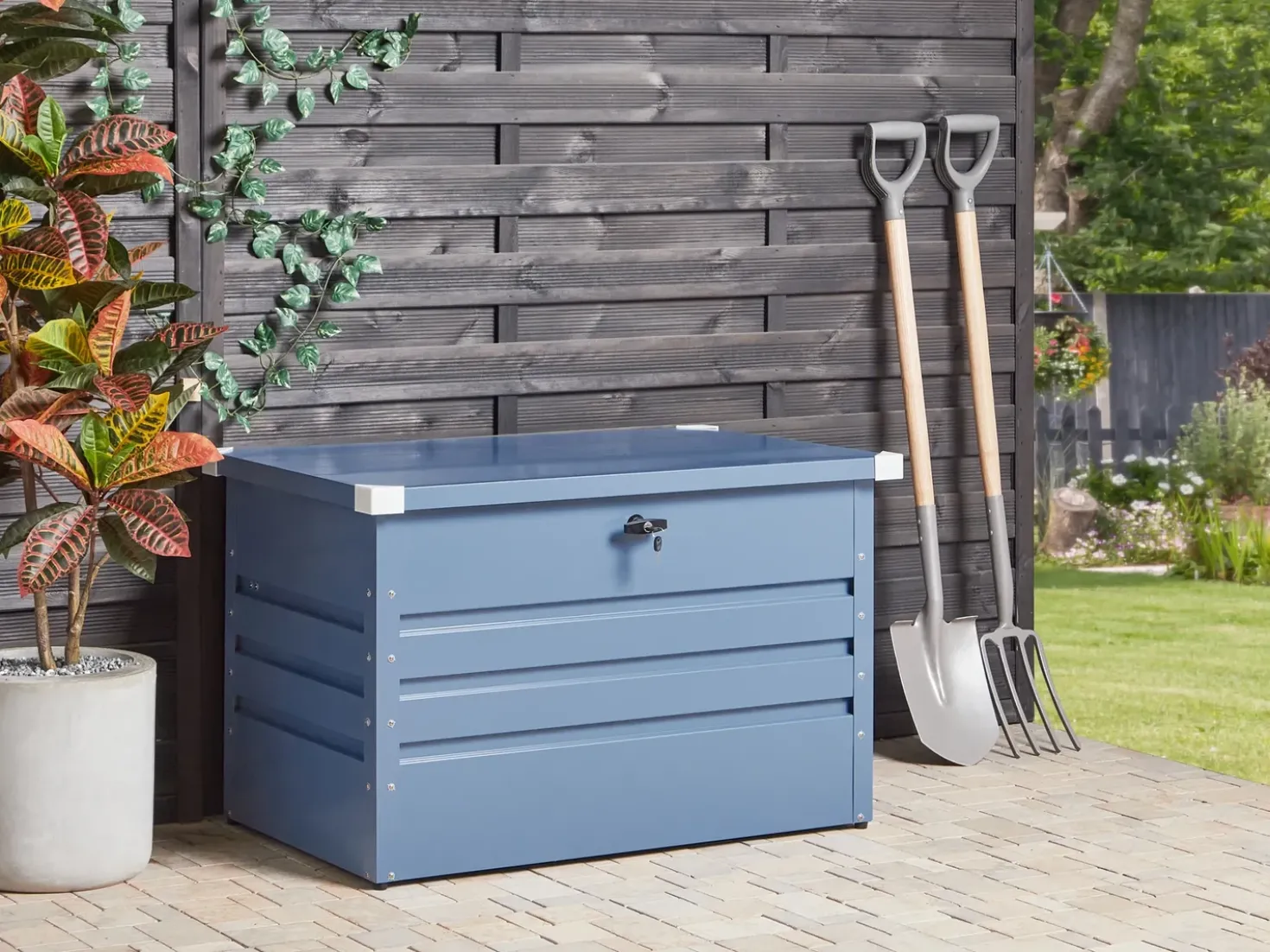 Cesta CEBROSA 100 cm 62 cm Blu