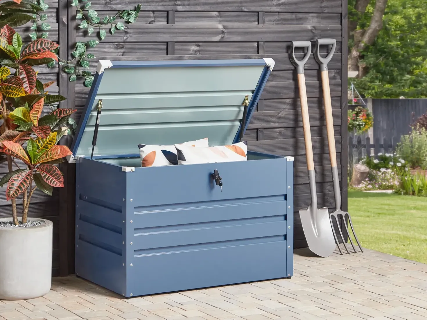 Cesta CEBROSA 100 cm 62 cm Blu