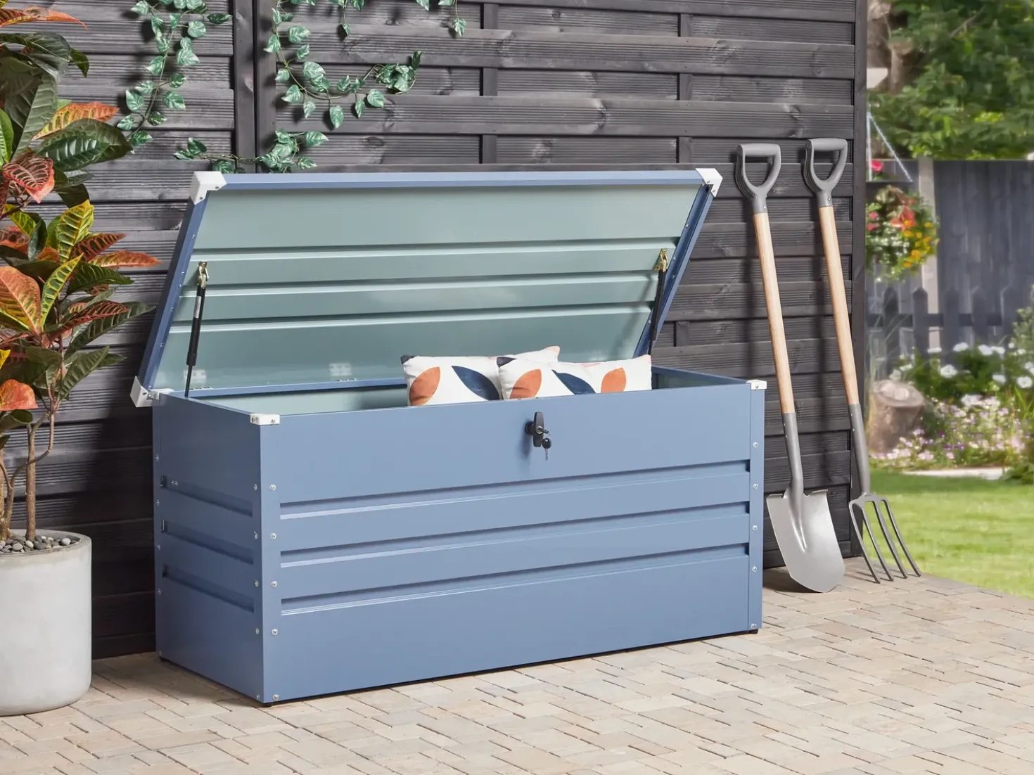 Cesta CEBROSA 132 cm 62 cm Blu