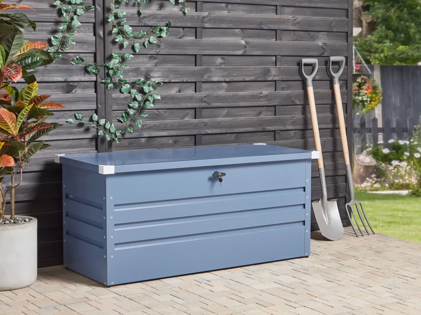 Cesta CEBROSA 132 cm 62 cm Blu