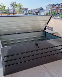 Cesta CEBROSA 165 cm 70 cm Grigio grafite