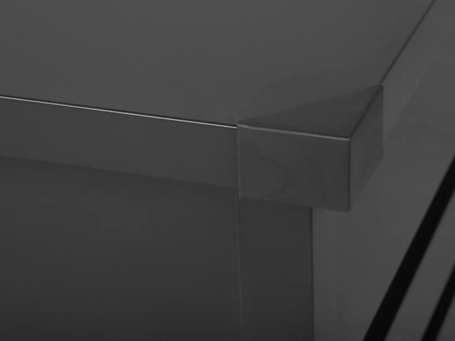 Cesta CEBROSA 132 cm 62 cm Grigio grafite