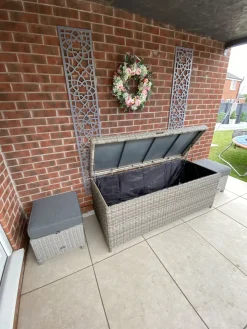 Cesta MODENA 158 cm 63 cm Grigio