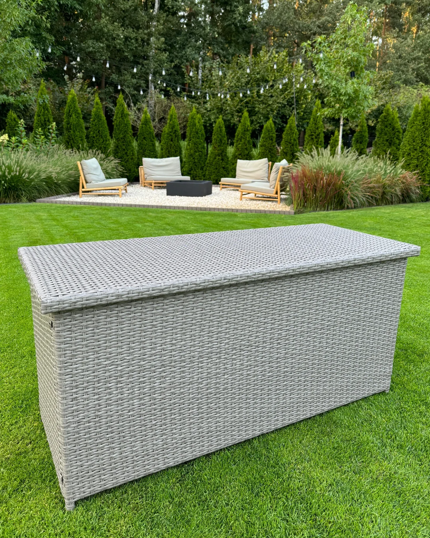 Cesta MODENA 155 cm 75 cm Tortora