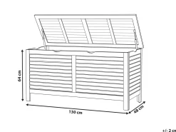 Cesta RIVIERA 130 cm 48 cm Marrone