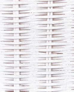 Cestino per bambini Canguro KAPITI Rattan Bianco