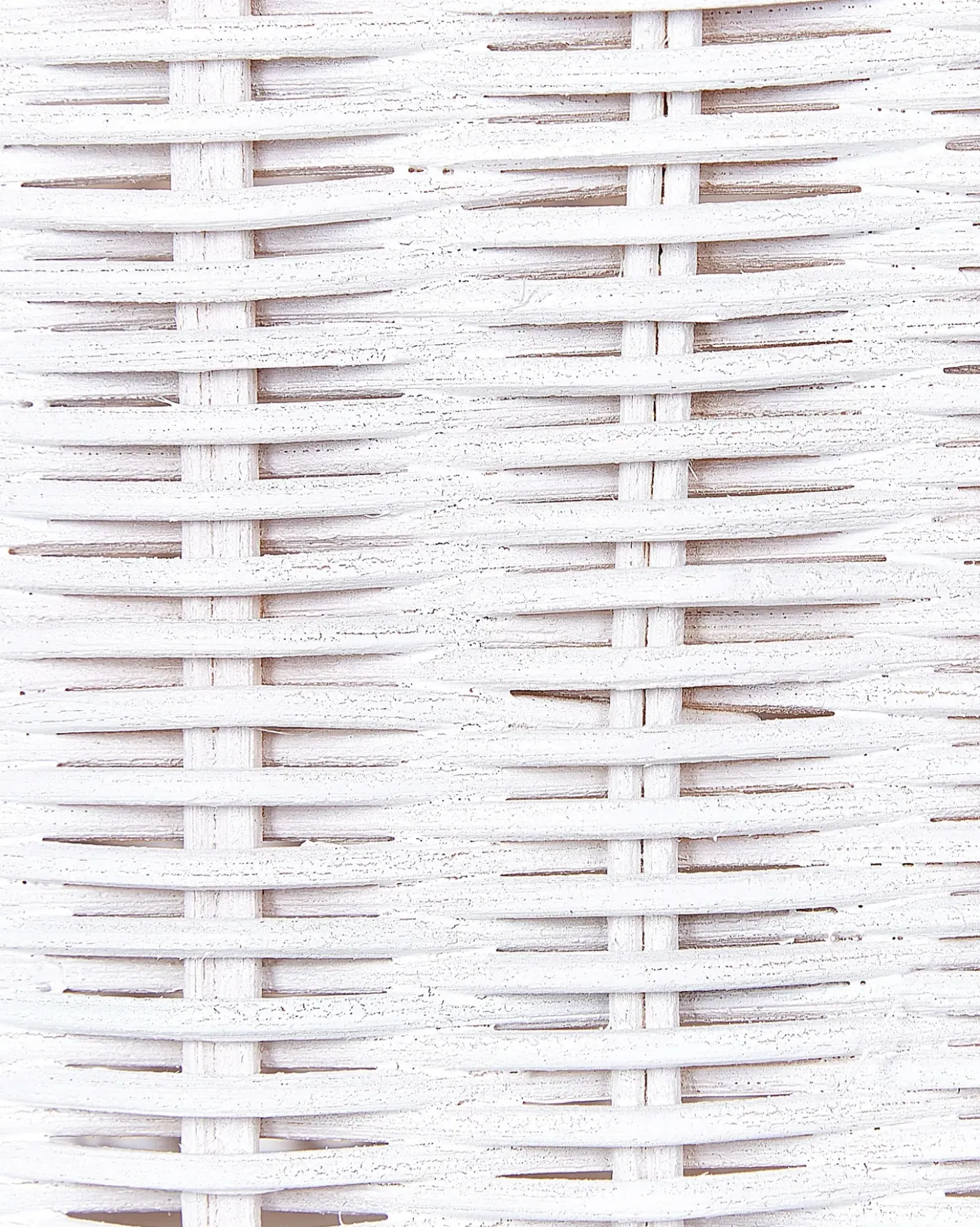 Cestino per bambini Canguro KAPITI Rattan Bianco