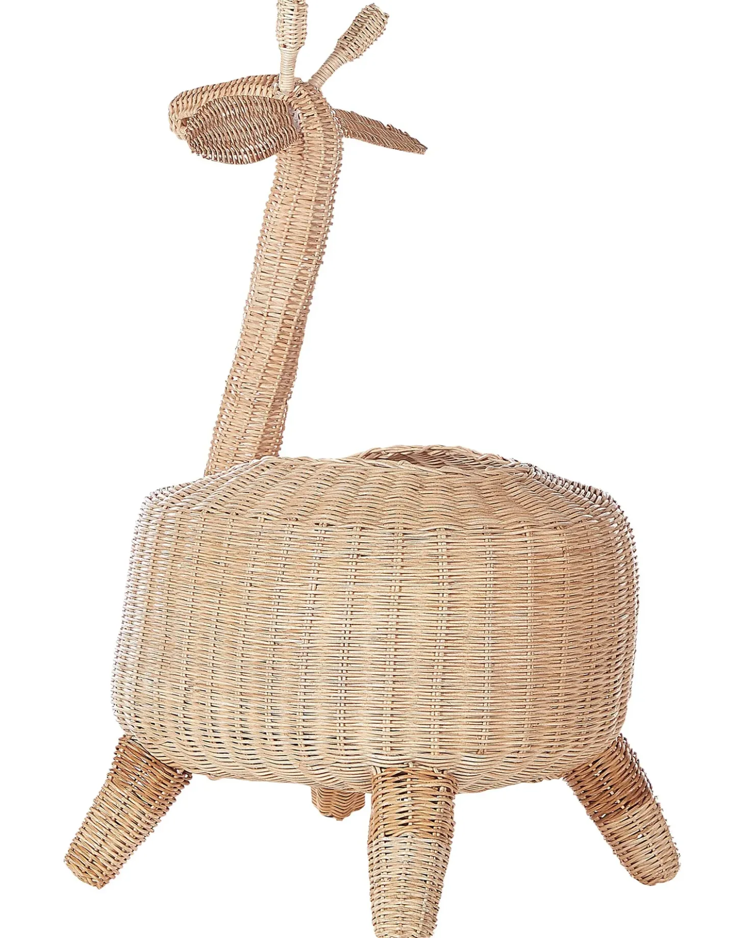 Cestino per bambini Giraffa HAINAN Rattan Naturale