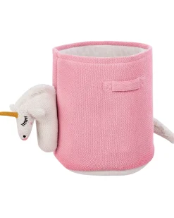 Cestino per bambini Unicorno NARROTI Cotone Rosa