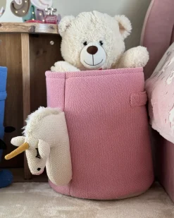Cestino per bambini Unicorno NARROTI Cotone Rosa