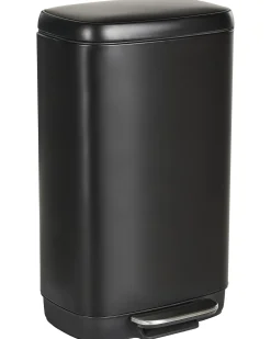 Cestino per i rifiuti 30 L ECOCOLLECT Metallo Nero