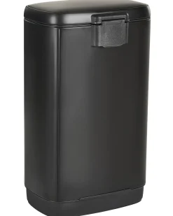 Cestino per i rifiuti 30 L ECOCOLLECT Metallo Nero