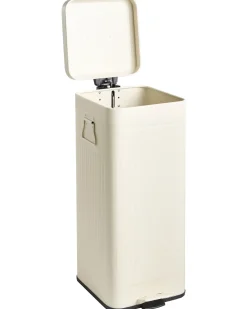 Cestino per i rifiuti 30 L ECOCOMFORT Metallo Beige