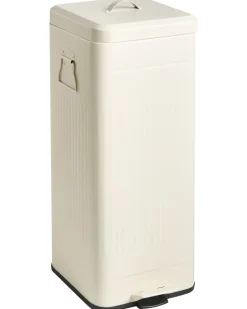 Cestino per i rifiuti 30 L ECOCOMFORT Metallo Beige