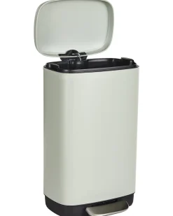 Cestino per i rifiuti 30 L ECOCOLLECT Metallo Verde chiaro