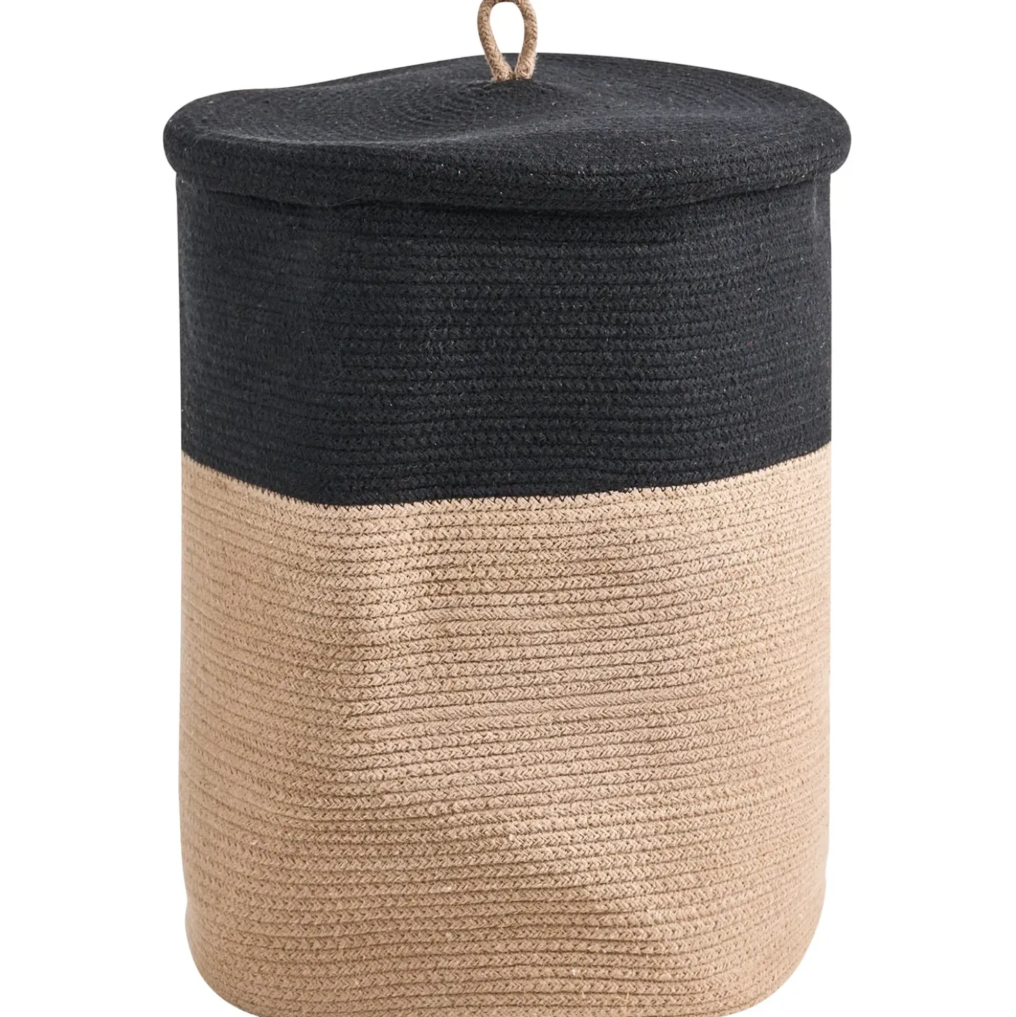 Cestino SILOPI Cotone Nero/Beige