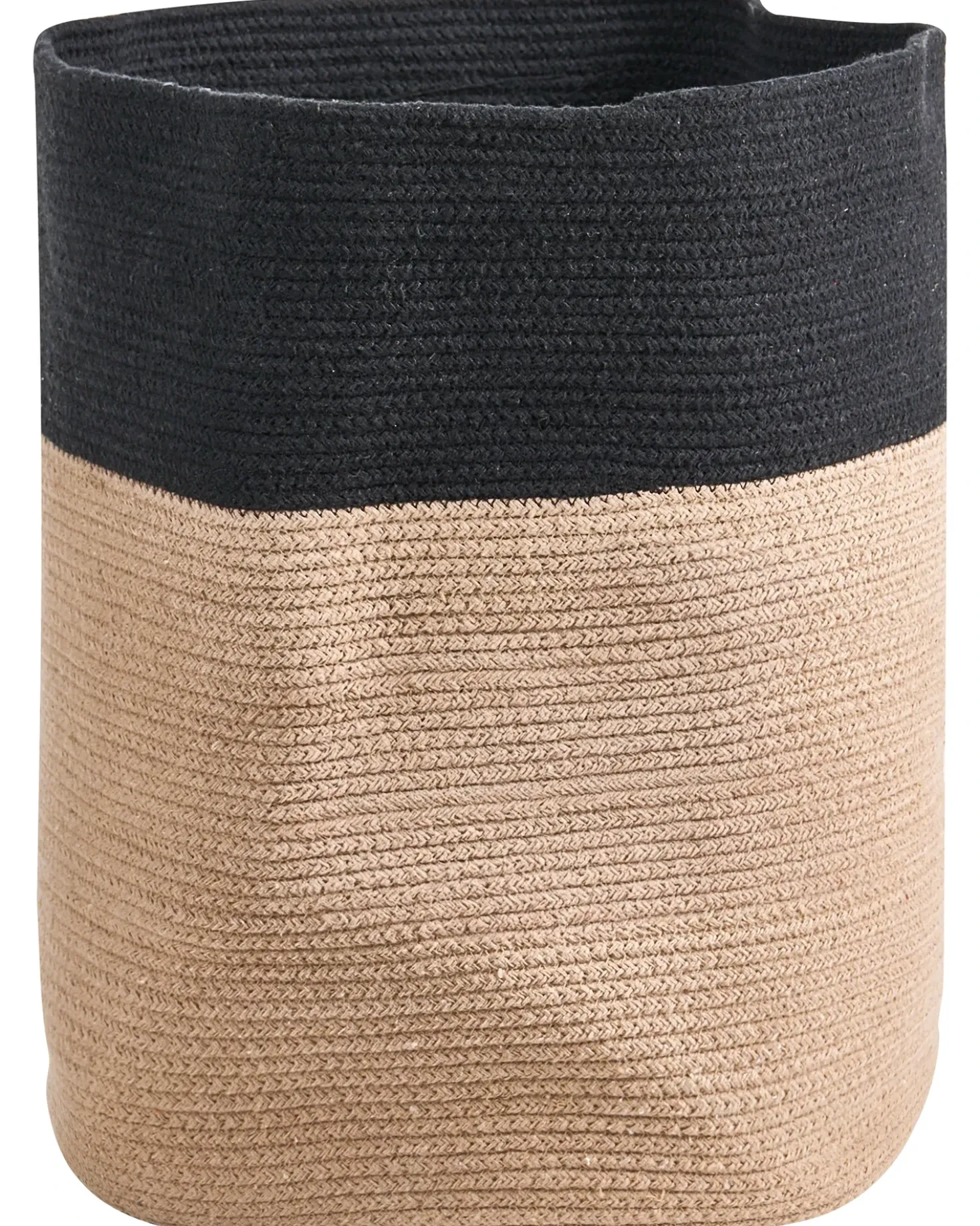 Cestino SILOPI Cotone Nero/Beige