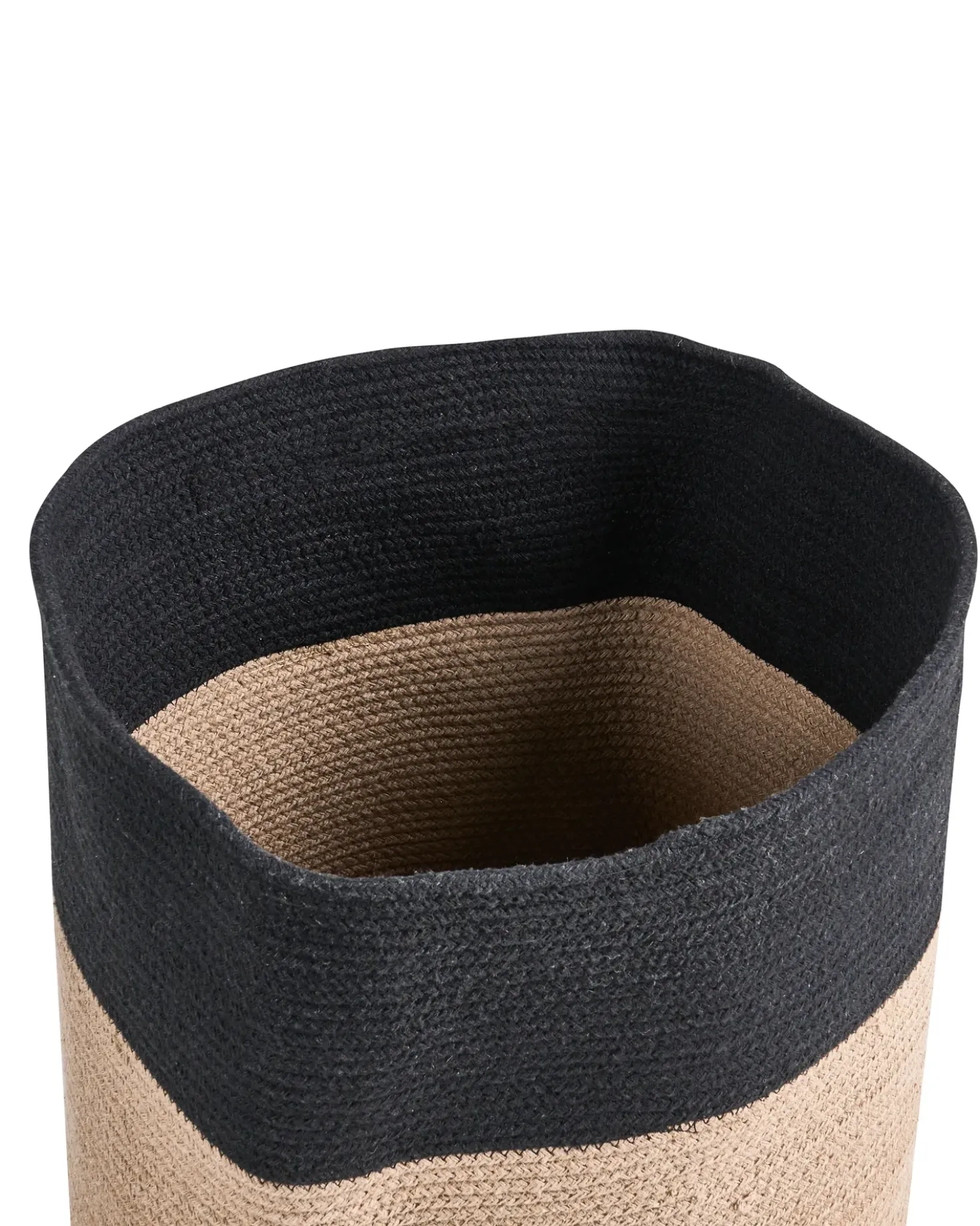 Cestino SILOPI Cotone Nero/Beige