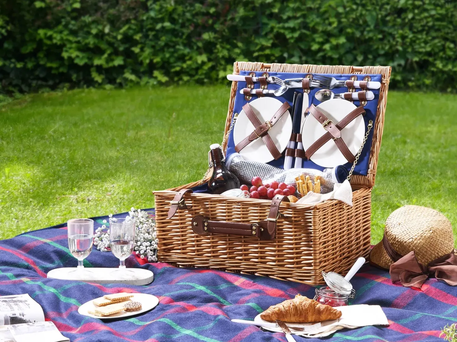Cesto da Picnic CREPES Legno Marrone