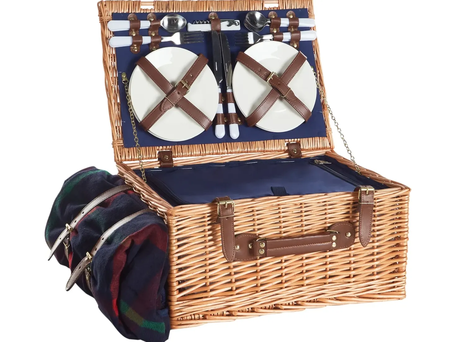 Cesto da Picnic CREPES Legno Marrone