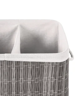 Cesto per la biancheria Con coperchio ARRAIAS Tessuto Grigio 100 L